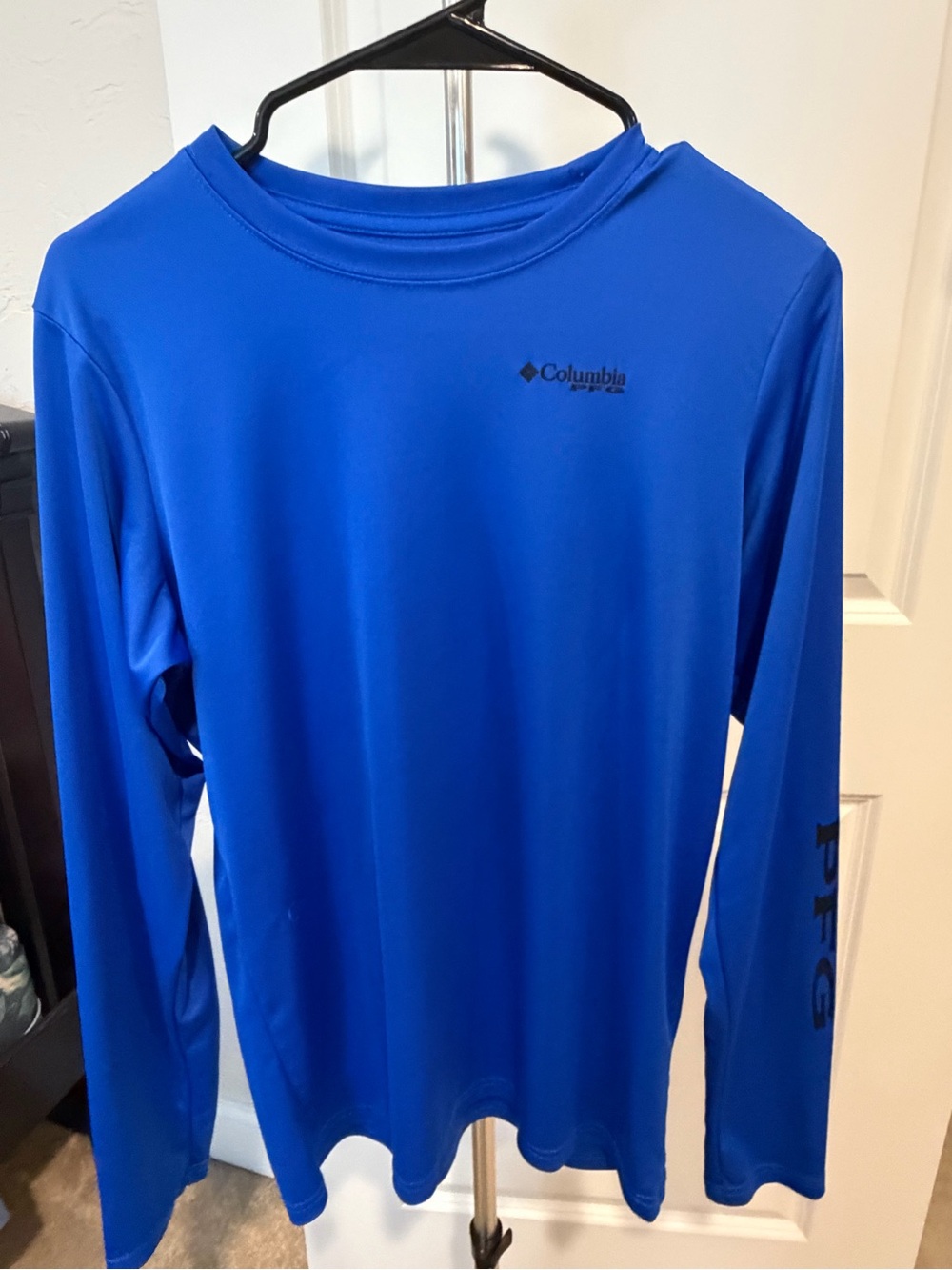 Columbia Blue Long Sleeve Sun Tee for Kids